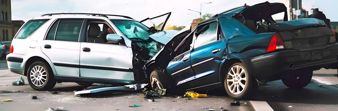 車の事故イメージ